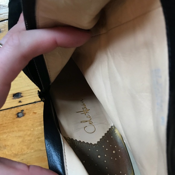 Cole Haan Black suede booties - Picture 3 of 4